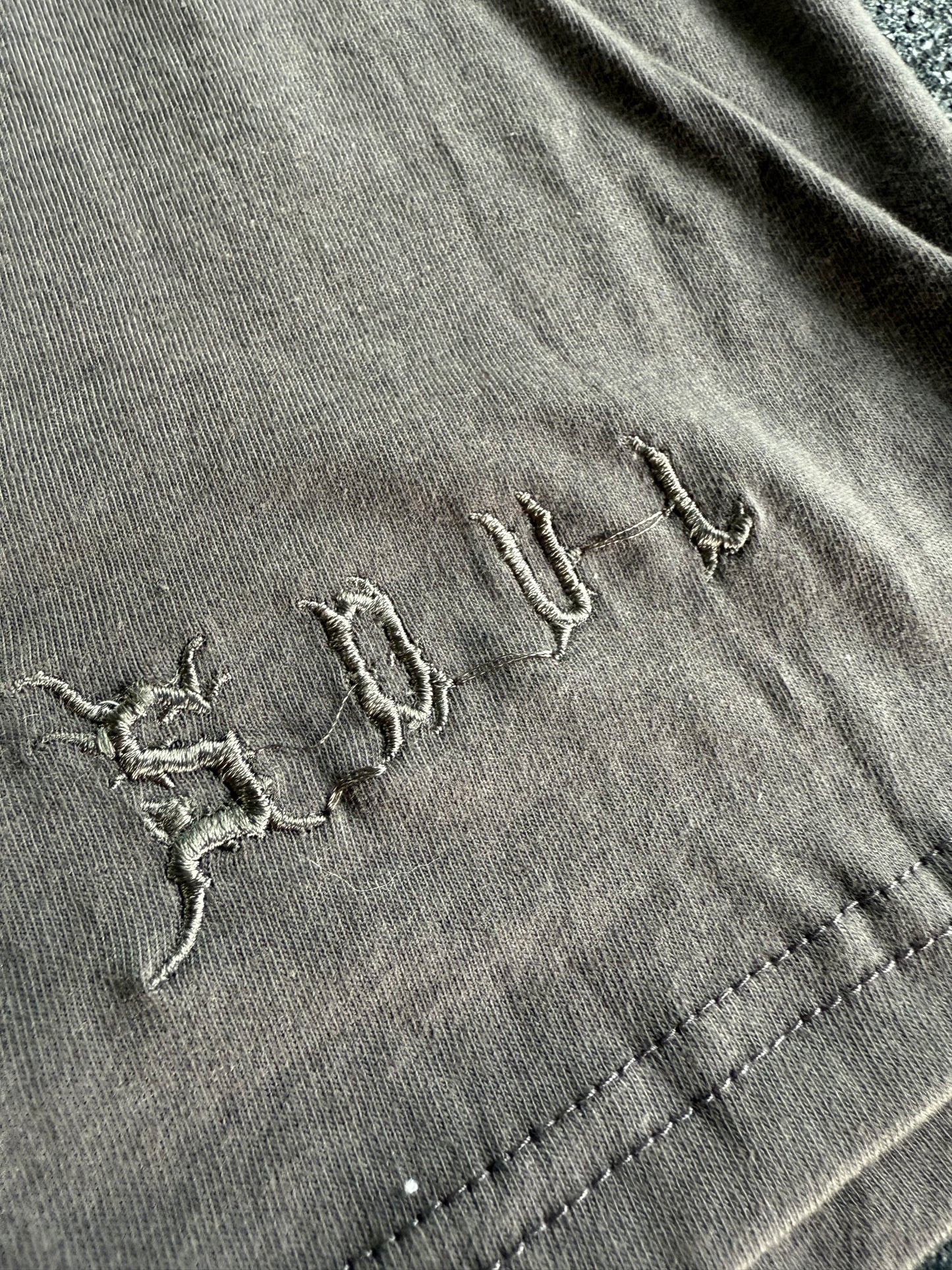 GREY IRON SOUL SWEATS (THIN)